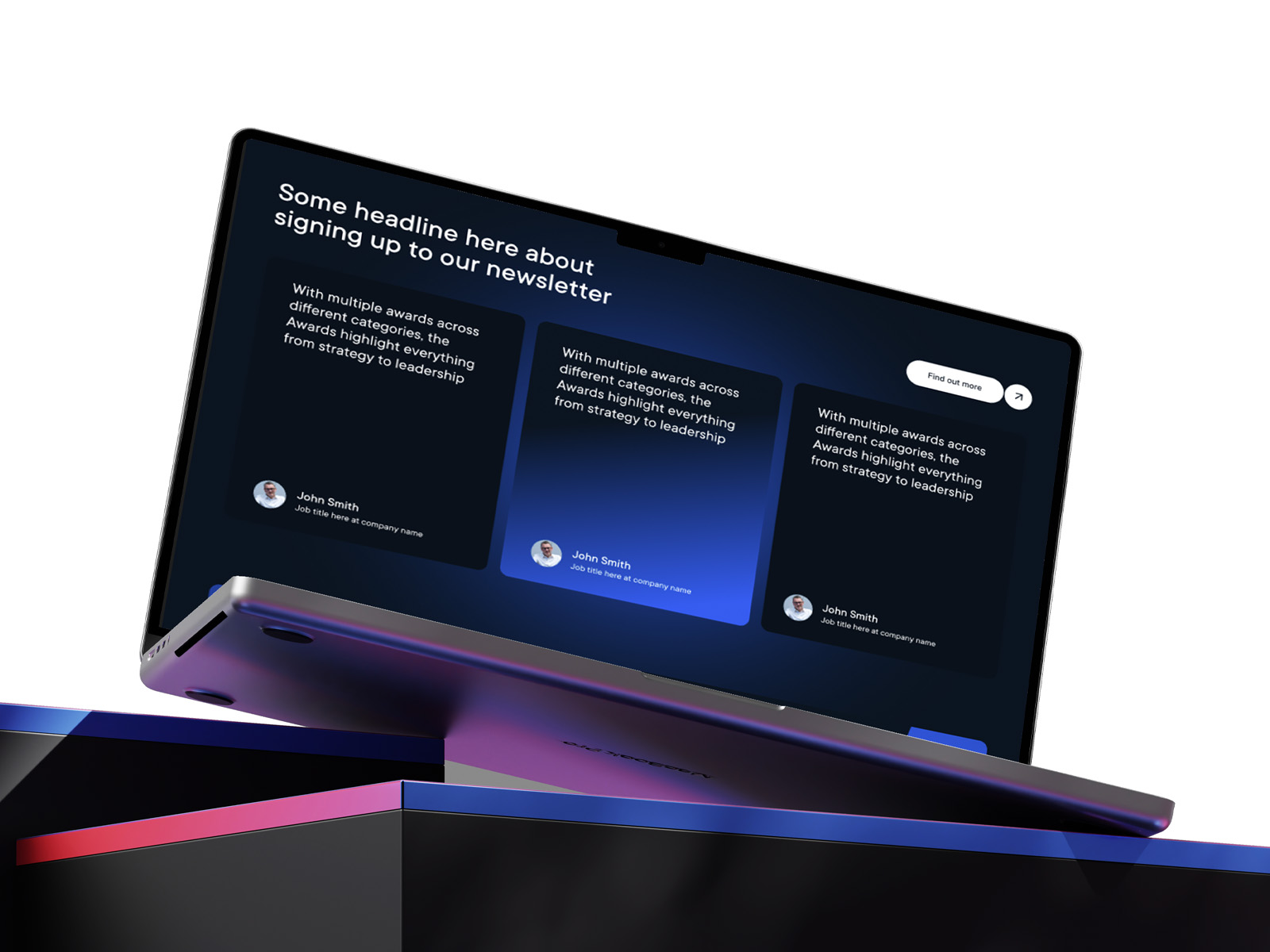 Mobile homepage