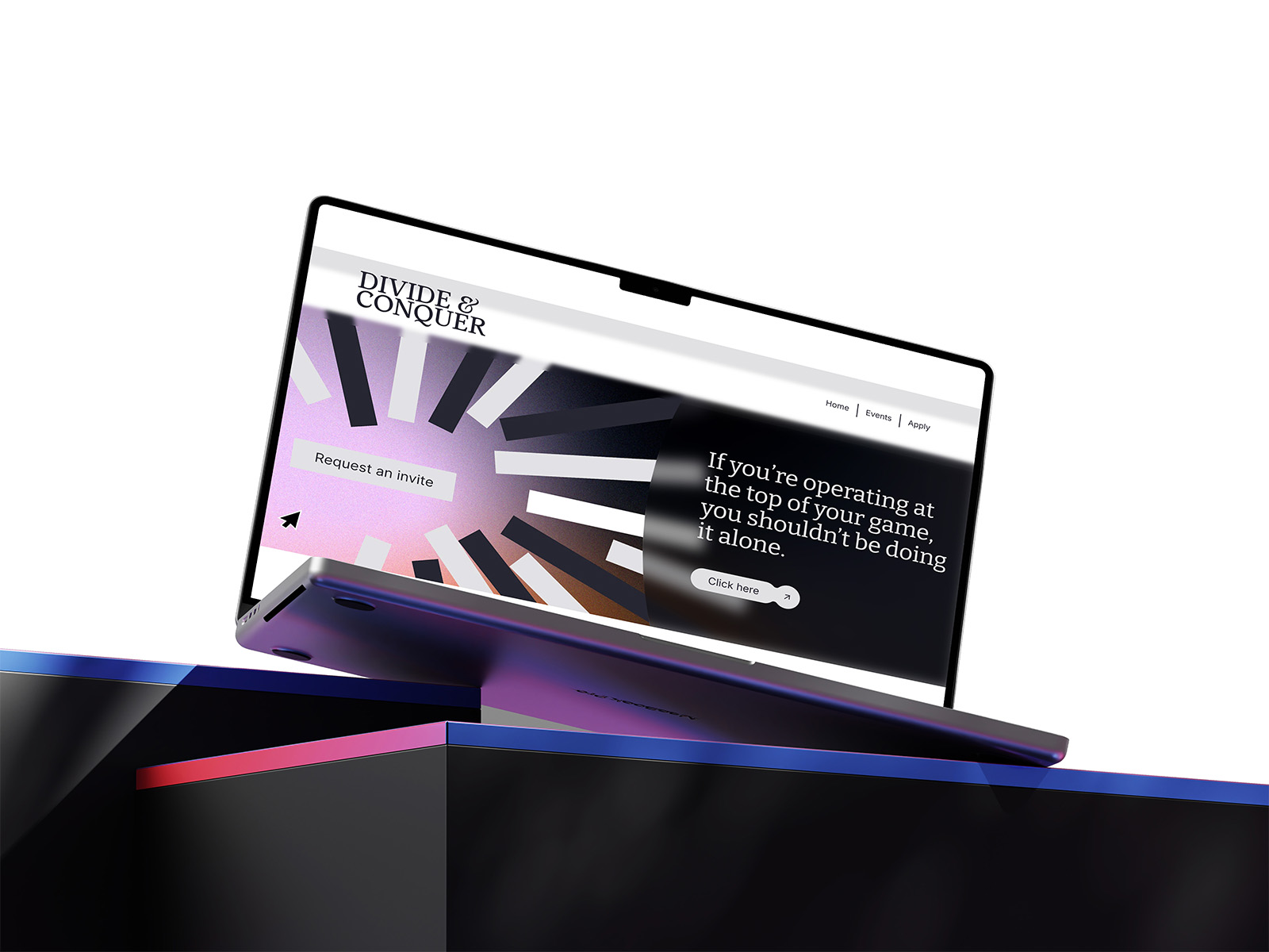 Mobile homepage